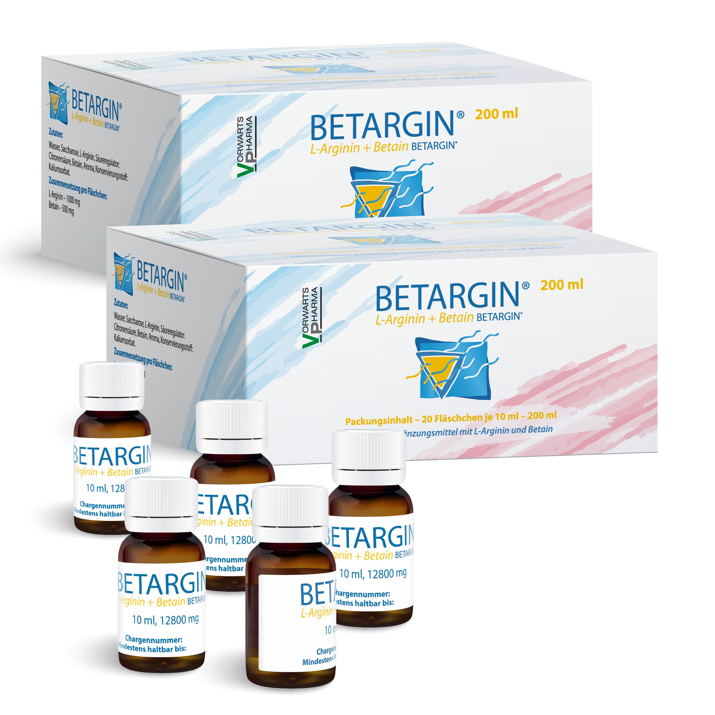 Betargin Liver Cleanse Detox - Vegan Liver Support with L-Arginine & Betaine | 10 ml x 40
