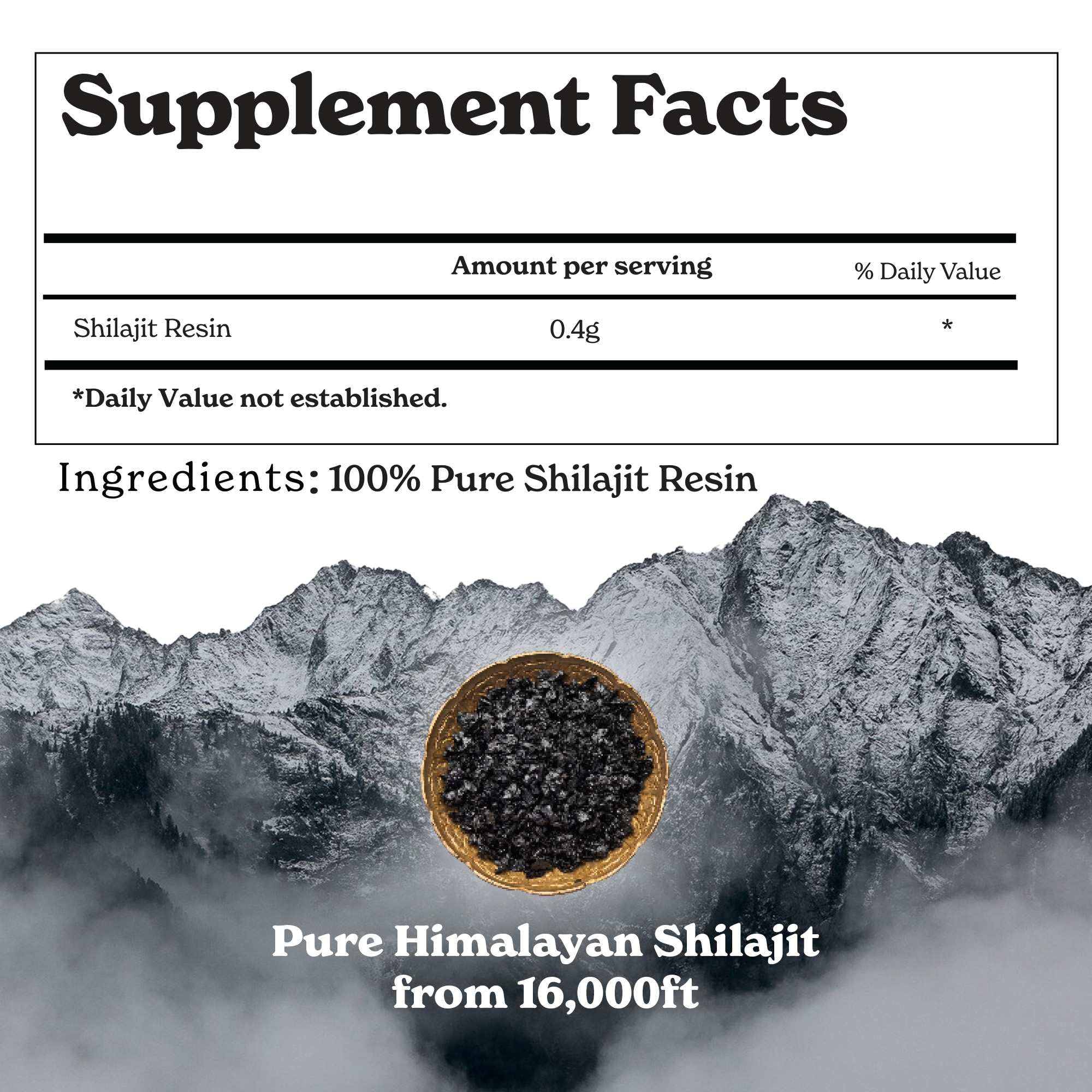 Better Alt Pure Himalayan Shilajit Resin – 2-Pack, 150 Servings, 400 mg | Energy & Immune Support