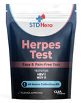 Better Life Science At-Home HSV Test Kit – Private Sample Collection & Secure Online Results