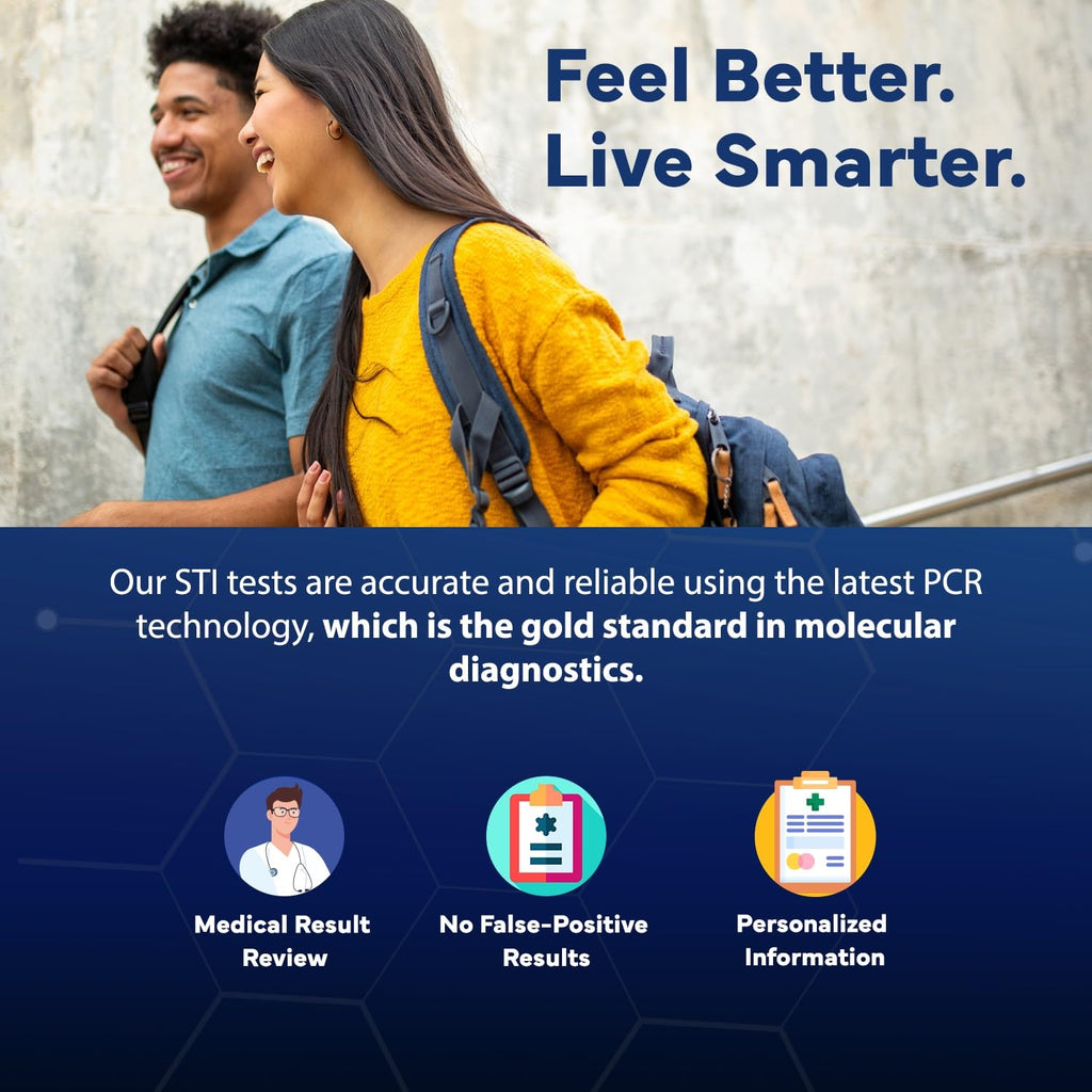 Better Life Science At-Home HSV Test Kit – Private Sample Collection & Secure Online Results
