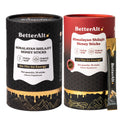 Better Alt Pure Himalayan Shilajit Sticks 2 Pack – Classic + Cinnamon | Easy to Consume Shilajit for Energy & Immunity