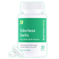 Bettervits Odorless Garlic 1000mg | High Potency Allicin | Vegan 30 Capsules