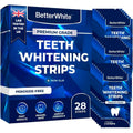 BetterWhite Teeth Whitening Strips – 28 Strips (14 Treatments) – Enamel Safe