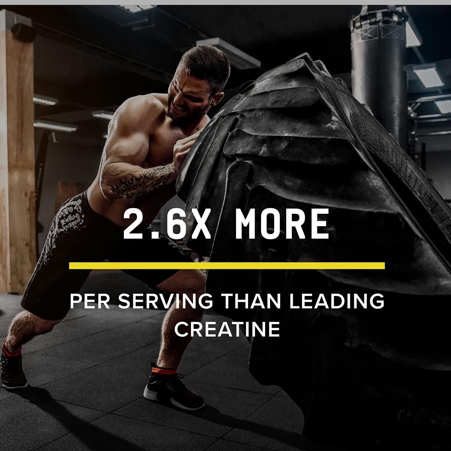 BEYOND RAW Creatine HCl Powder – Lab-Grade, Ultra-Concentrated for Strength & Performance | 120 Servings