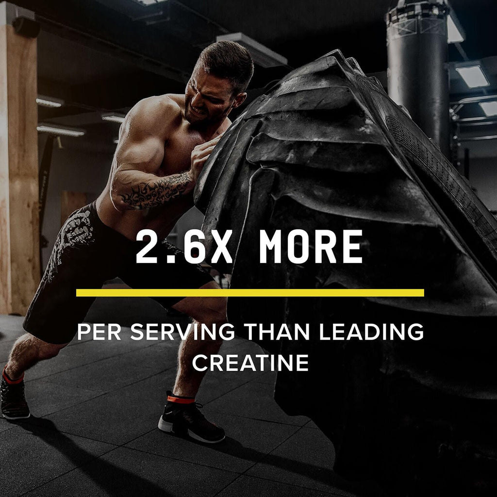 BEYOND RAW Creatine HCl Powder – Lab-Grade Creatine for Muscle, Energy, and Focus | 60 Servings
