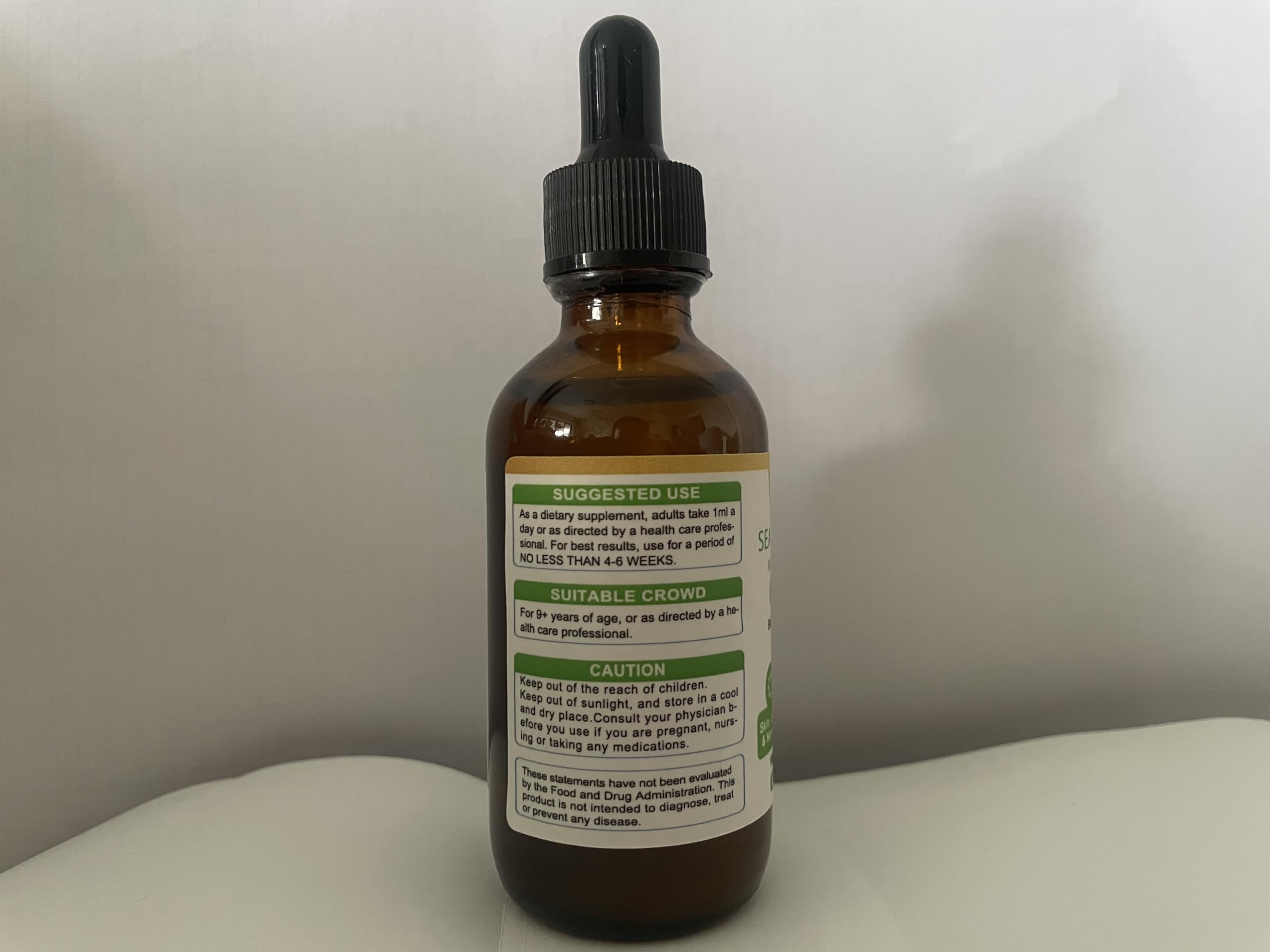 Biduka Irish Sea Moss Drops – Black Seed Oil, Burdock Root & Bladderwrack | Multimineral Seamoss