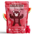 Big Bear Bites Creatine Monohydrate Gummies – Watermelon, 5000mg/Serving | 90 Gummies | Sugar & Gluten Free | Halal