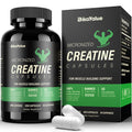 BIKAYALUE Creatine Monohydrate 5000mg - 40 Servings (Gluten Free)