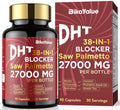 BIKAYALUE Saw Palmetto for Men – DHT Blocker with Biotin (10000 mcg) & 900 mg Saw Palmetto, 30 Servings