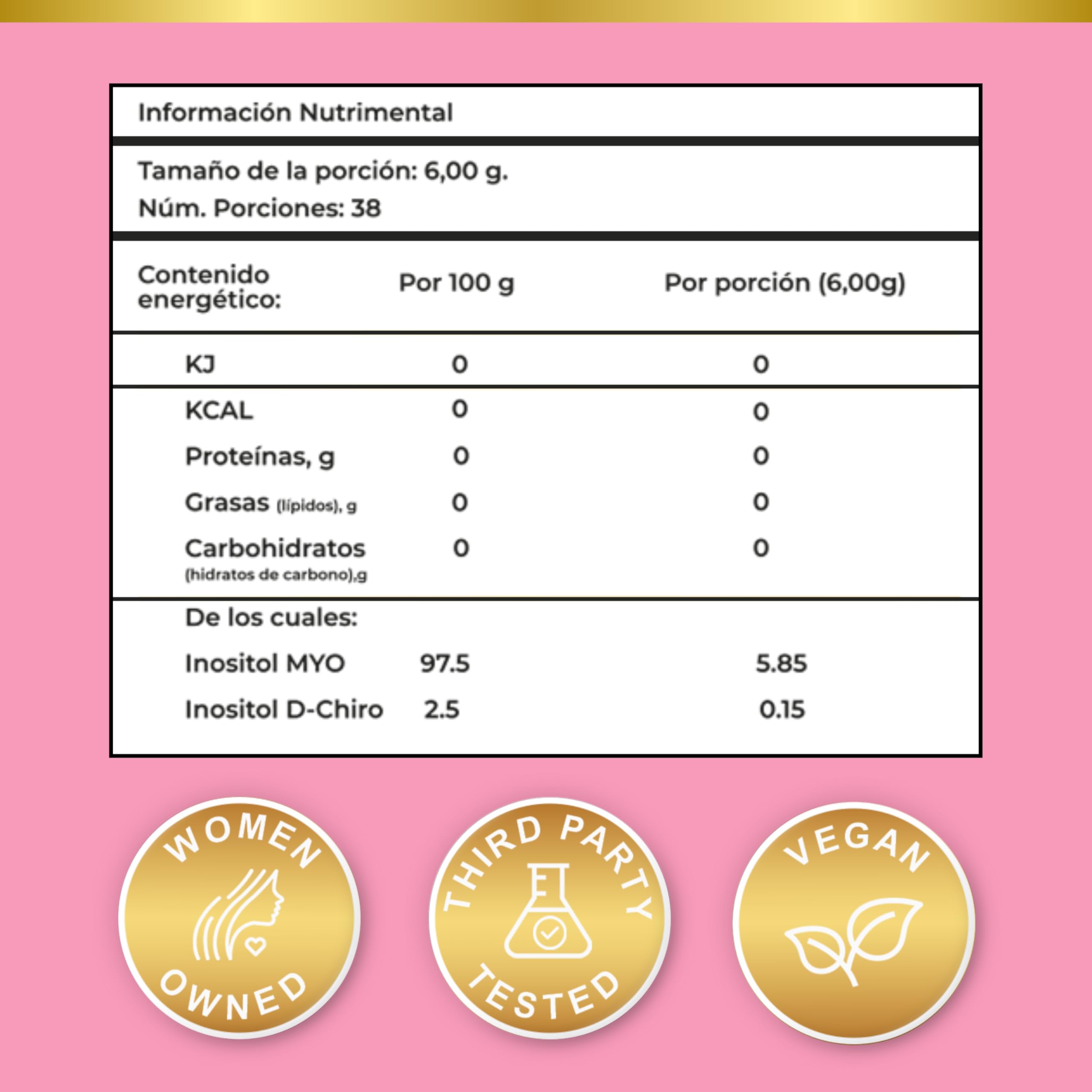 Bikini Burn Ovatol® | Optimal Mix Inositol Myo & D-Chiro with 40:1 Ratio