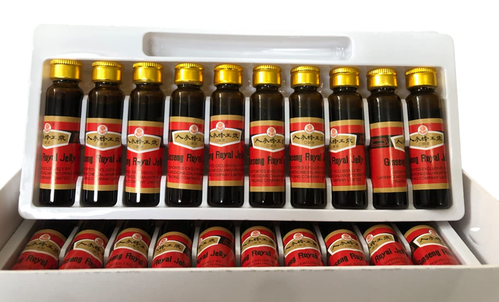 Bill Natural Sources Ginseng Royal Jelly 10ml x 30 Vials – Premium Ginseng + Royal Jelly