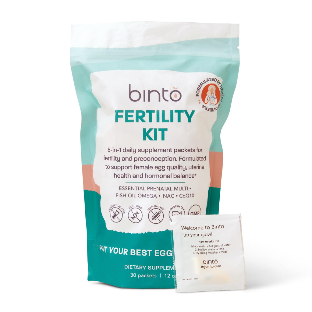 Binto Fertility Kit for Women – Egg Health & Reproductive Wellness