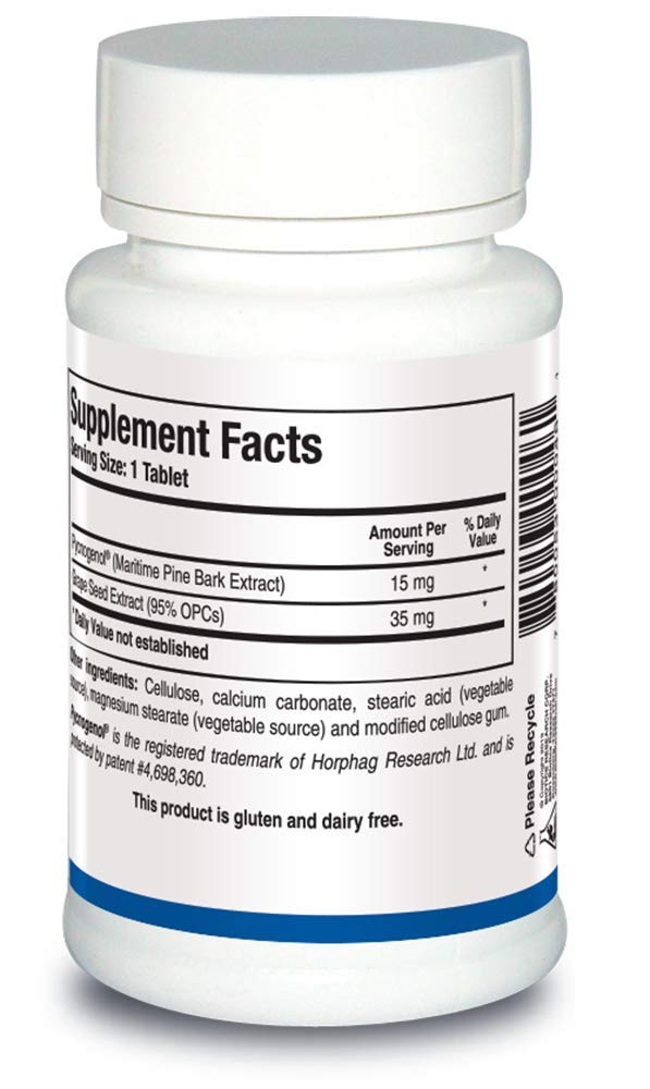 Biotics Bio Cyanidins OPC – Radiant Skin, Antioxidant Support & Heart Health, Pine Polyphenols, 60 Tablets
