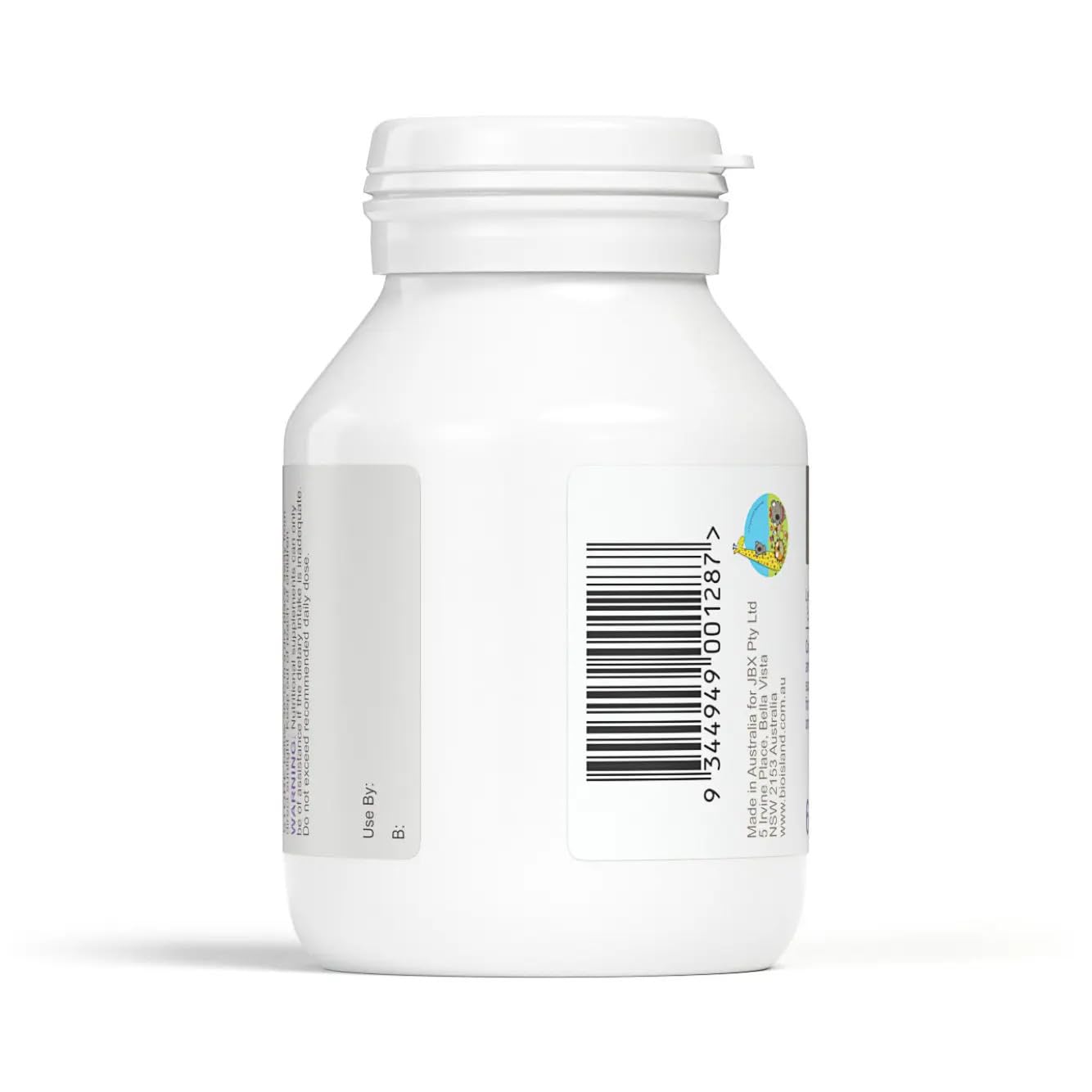 Bio Island Lysine Step Up for Youth – 60 Chewable Tablets (Blackcurrant)