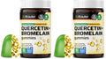 BIO KRAUTER Quercetin + Bromelain Gummies 1000 mg – Pack of 2 (60 Vegan Chews)