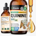 BIO KRAUTER Quinine for Leg Cramps Tincture - Cinchona Bark Extract - Vegan Quinine Liquid - Alcohol & Sugar Free 4 Fl Oz