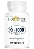 Bio-Tech Pharmacal K1-1000 Vitamin K1 100 Capsules – 3 Pack
