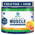 BioTrust Ageless Muscle Builder – Creatine HMB Powder with Vitamin D3 & Betaine | Citrus Splash