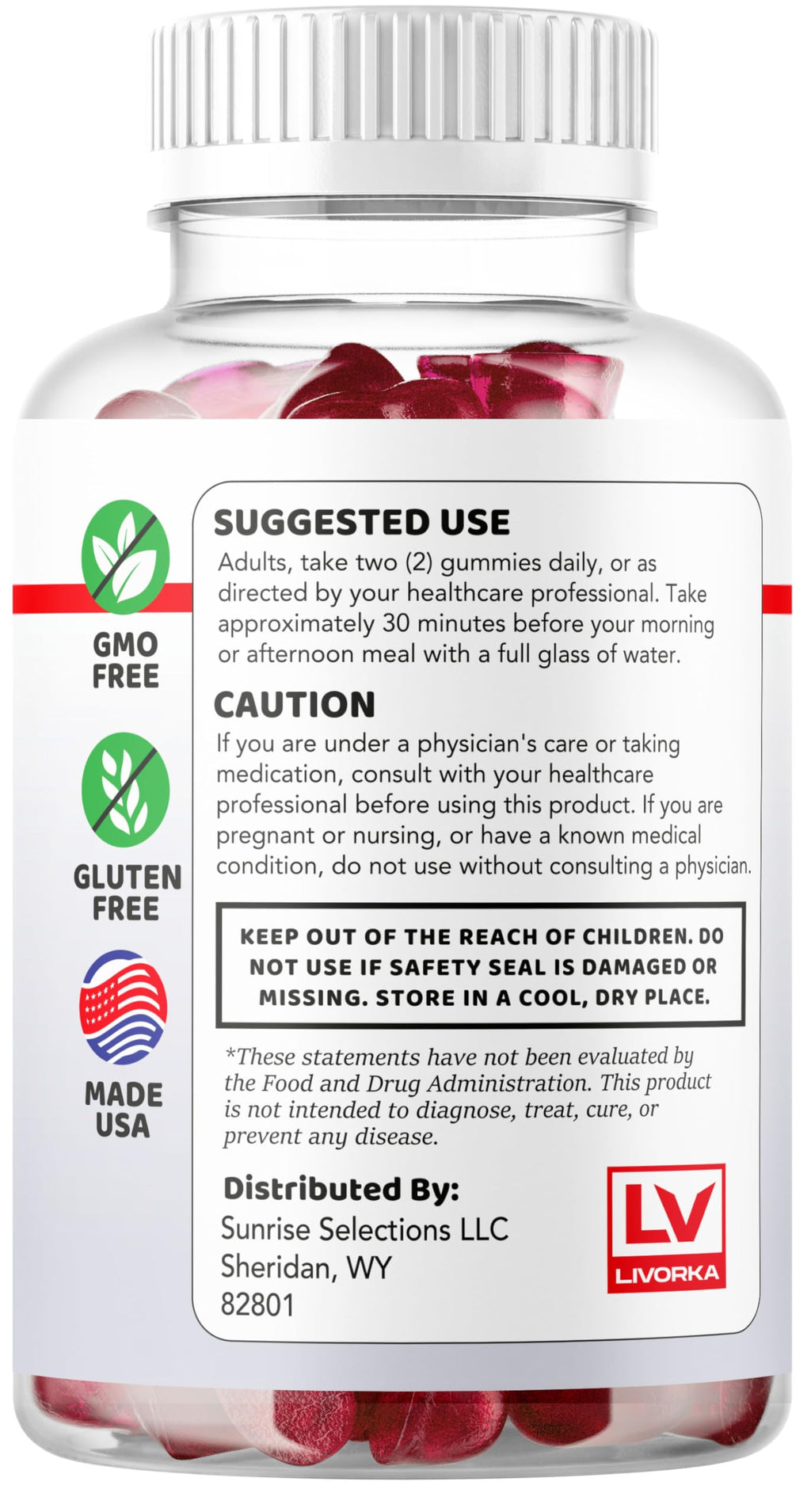 Bio XL Max Gummies - Natural Energy & Wellness Formula | 60 Gummies