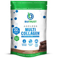 BioTrust Ageless Multi Collagen Peptides Powder – 5 Types I II III V X – Chocolate