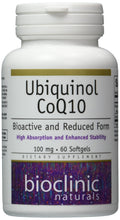 Bioclinic Naturals Ubiquinol Softgels, 60 Count | CoQ10 for Cellular Energy