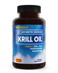 BioEmblem Antarctic Krill Oil 1000mg | Omega-3 EPA DHA • 60 Softgels • Non-GMO
