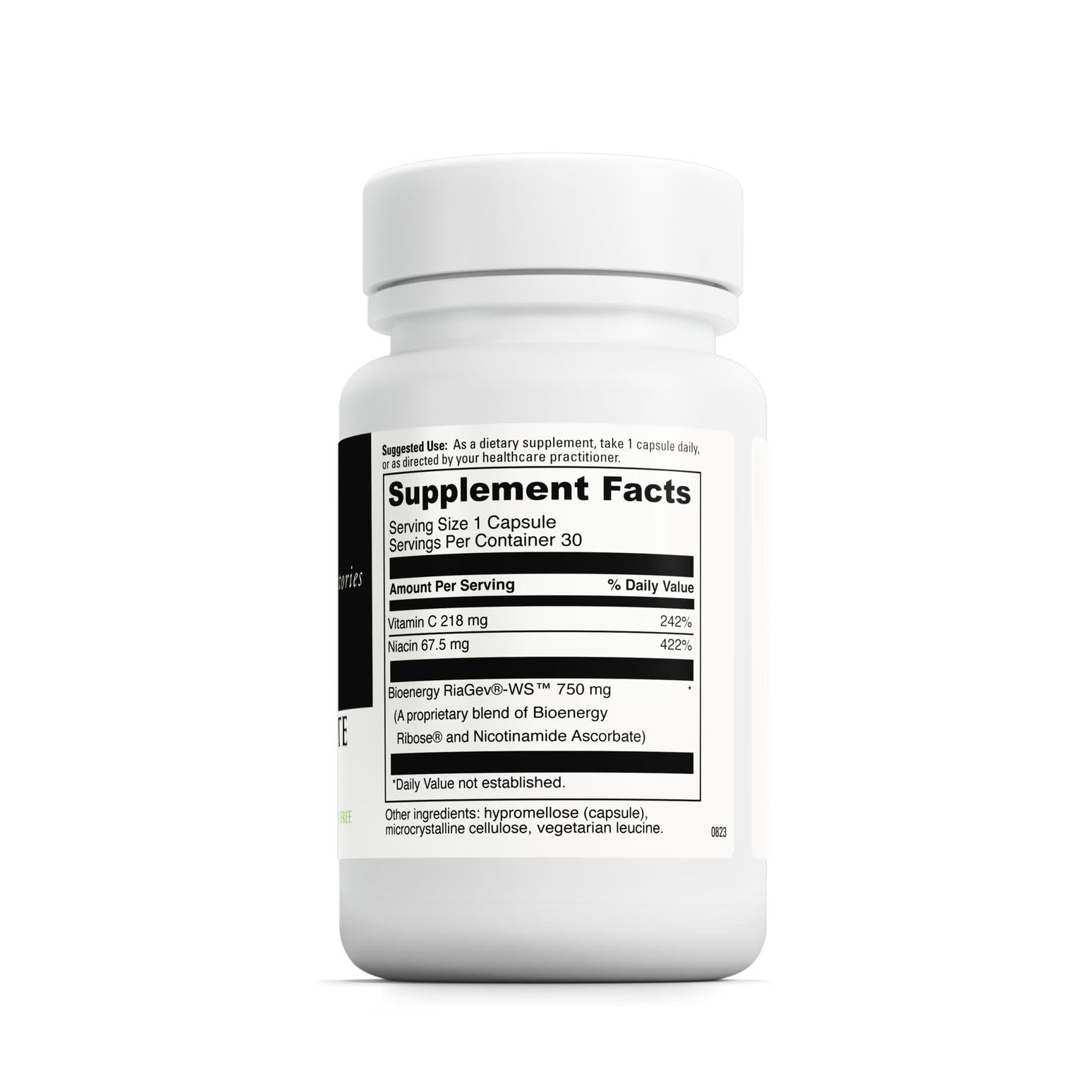 DAVINCI Labs NAD+ Activate – NAD+ Supplement with Vitamin C & Niacin | Brain Health & Cellular Energy