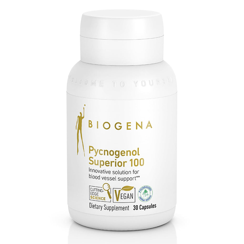 Biogena Pycnogenol 100 mg Gold – Pine Bark Extract for Blood Circulation