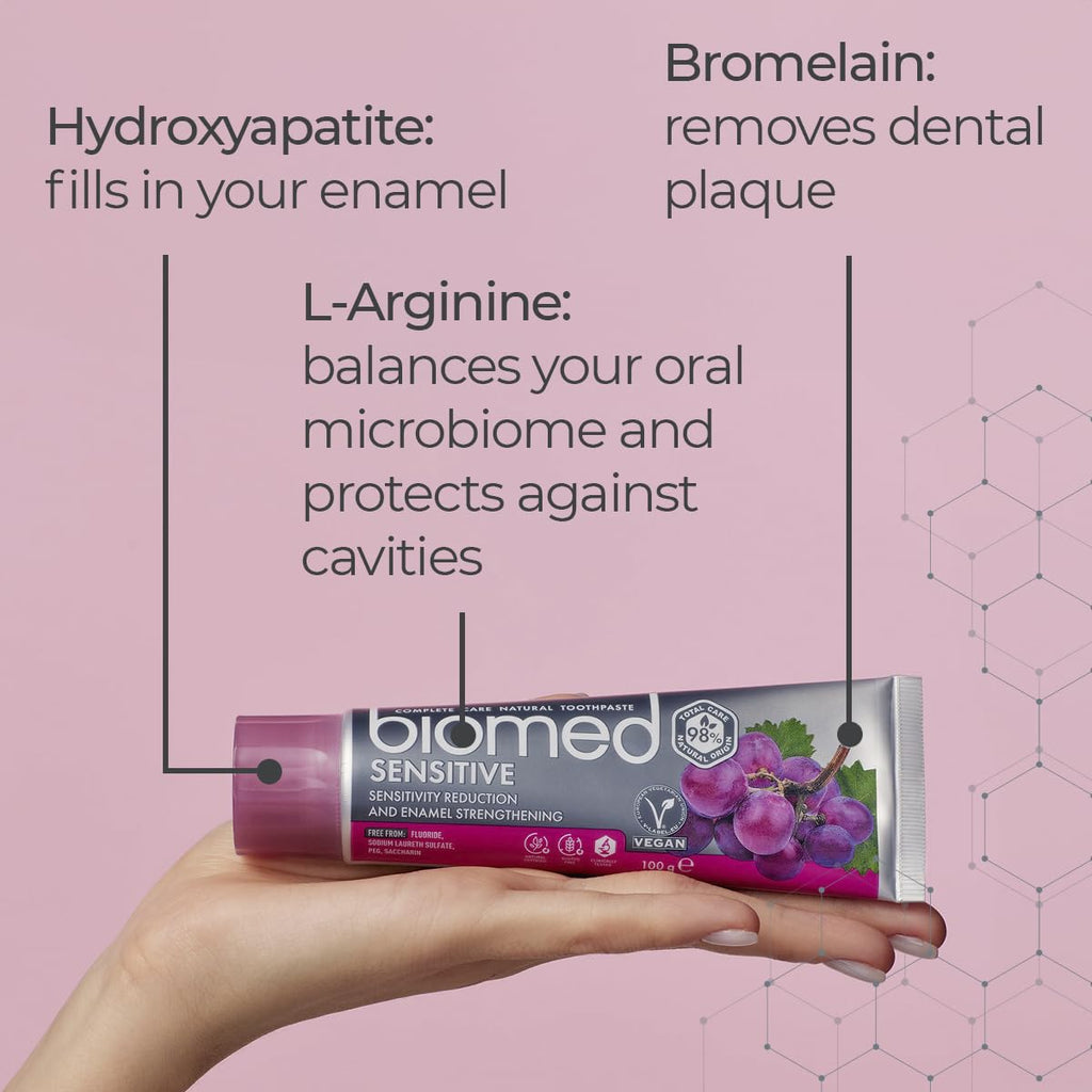 Biomed Sensitive Toothpaste for Enamel Strengthening (1) | Enamel Protection for Sensitivity