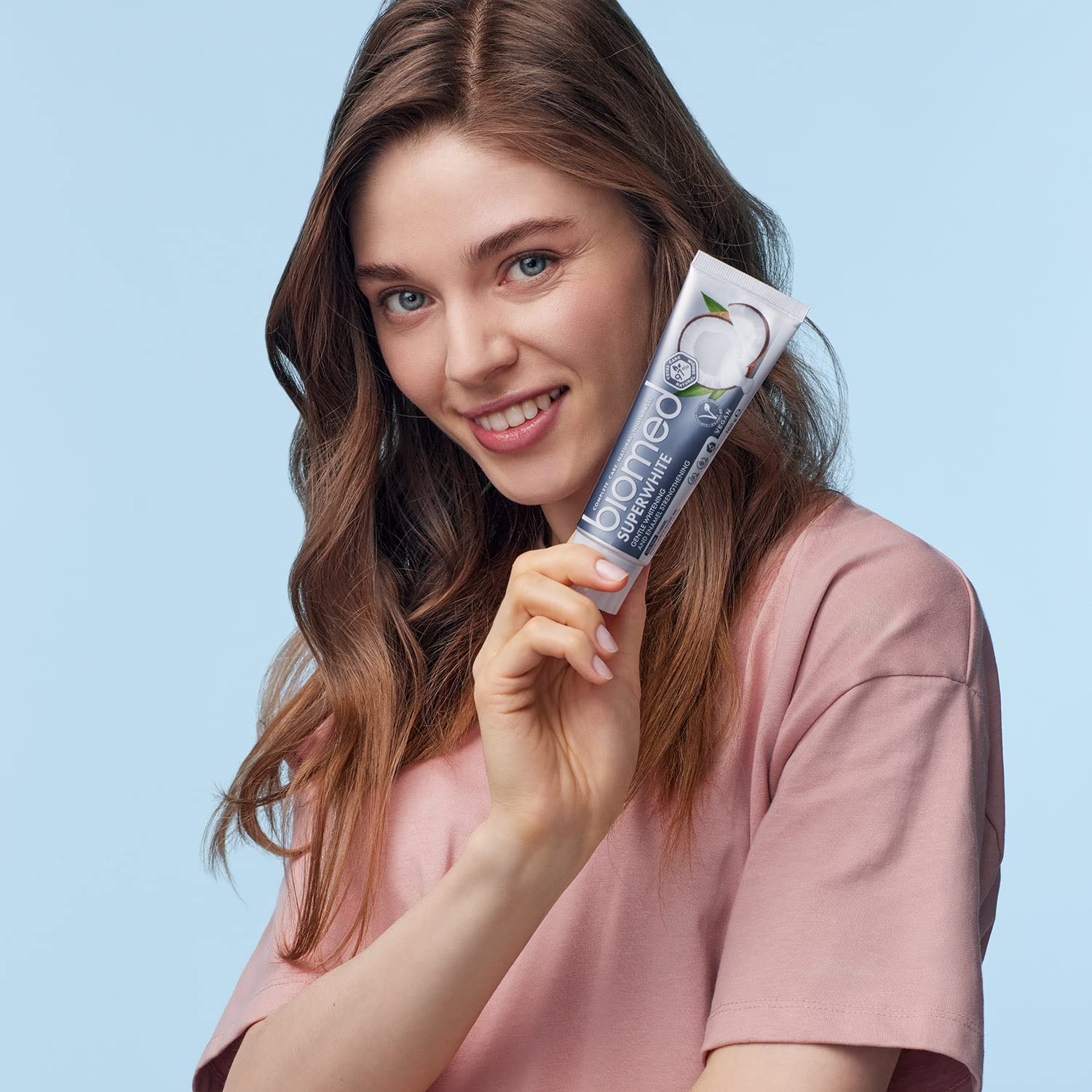 Biomed Superwhite Coconut Whitening Toothpaste 100g - Fluoride-Free & Vegan