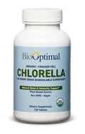 BioOptimal Organic Chlorella Tablets - 500mg, 120 Tablets | Organic & Non-GMO