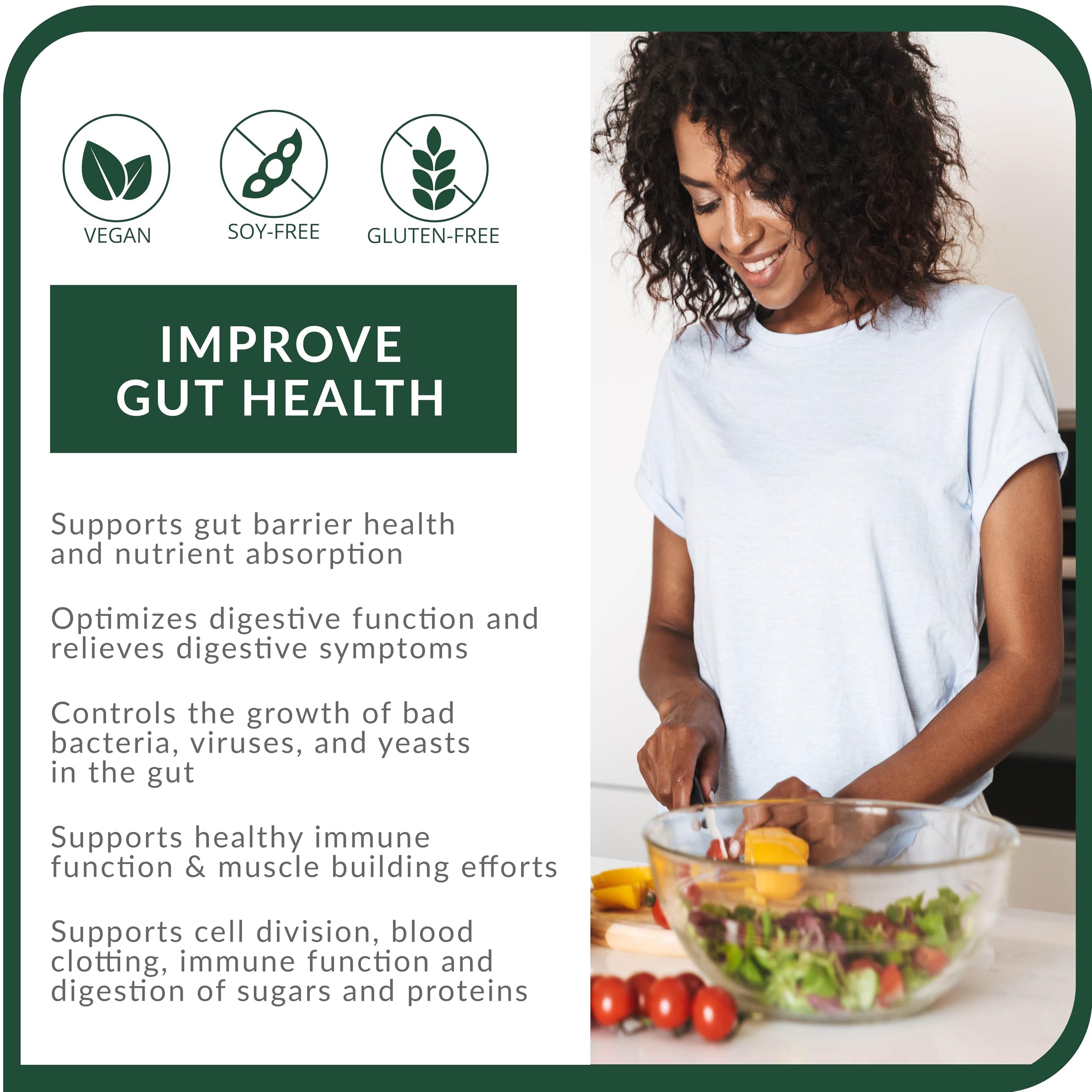 BIOptimizers Probiotic Breakthrough – Lactobacillus Plantarum OM Probiotics & Prebiotics for Gut, Digestive & Immune Support | 60 Vegan Capsules