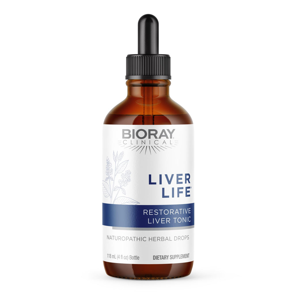 BIORAY Clinical Liver Life – Liver Support Tincture 4 oz | Non-GMO, Vegetarian, Gluten Free