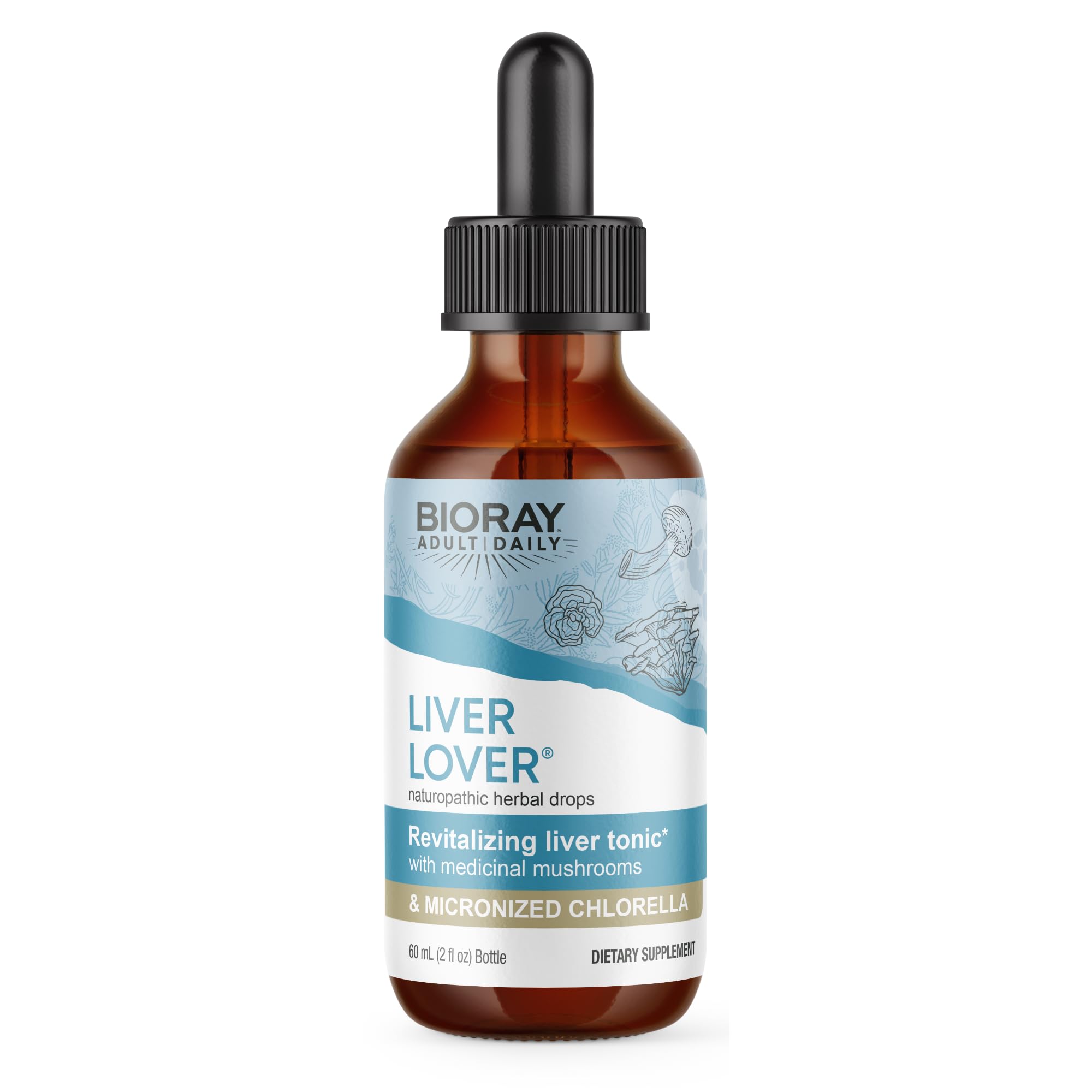 BIORAY Daily Liver Lover – Liver & Adrenal Support (2 oz)