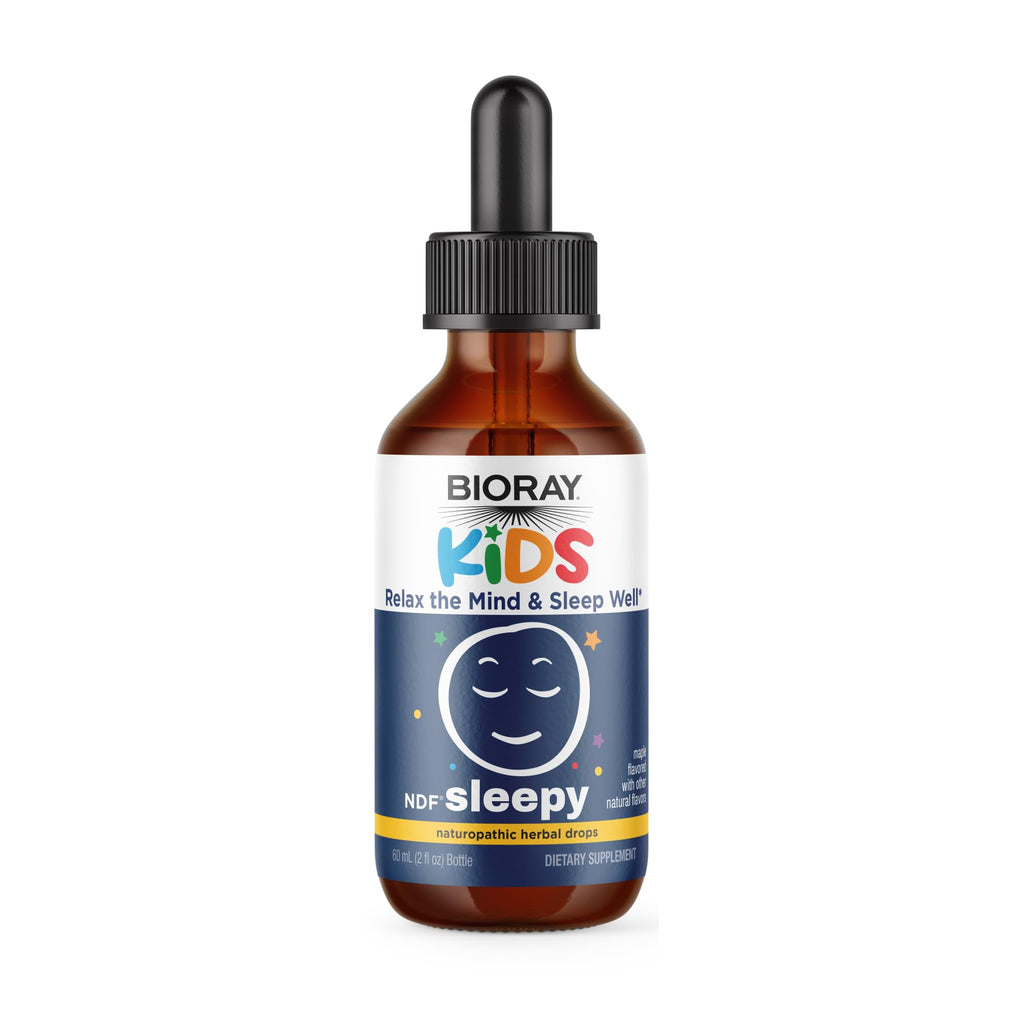 BIORAY Kids NDF Maple - 2 fl oz - Through The Night - Non-GMO, Vegan, Gluten Free - 1-2 Month Supply