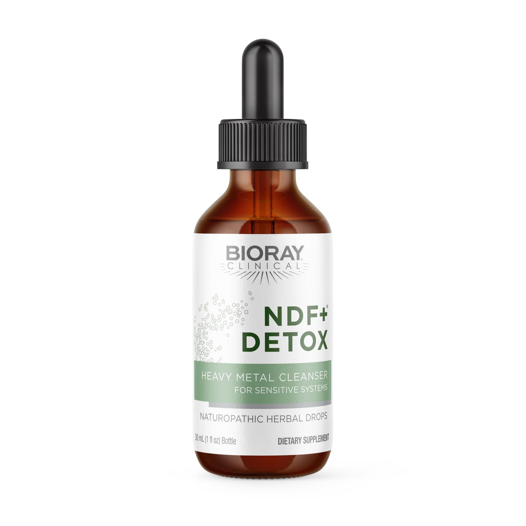 BIORAY Clinical NDF Plus 1 fl oz – Naturally Removes Toxins (Non-GMO, Vegetarian, Gluten Free)
