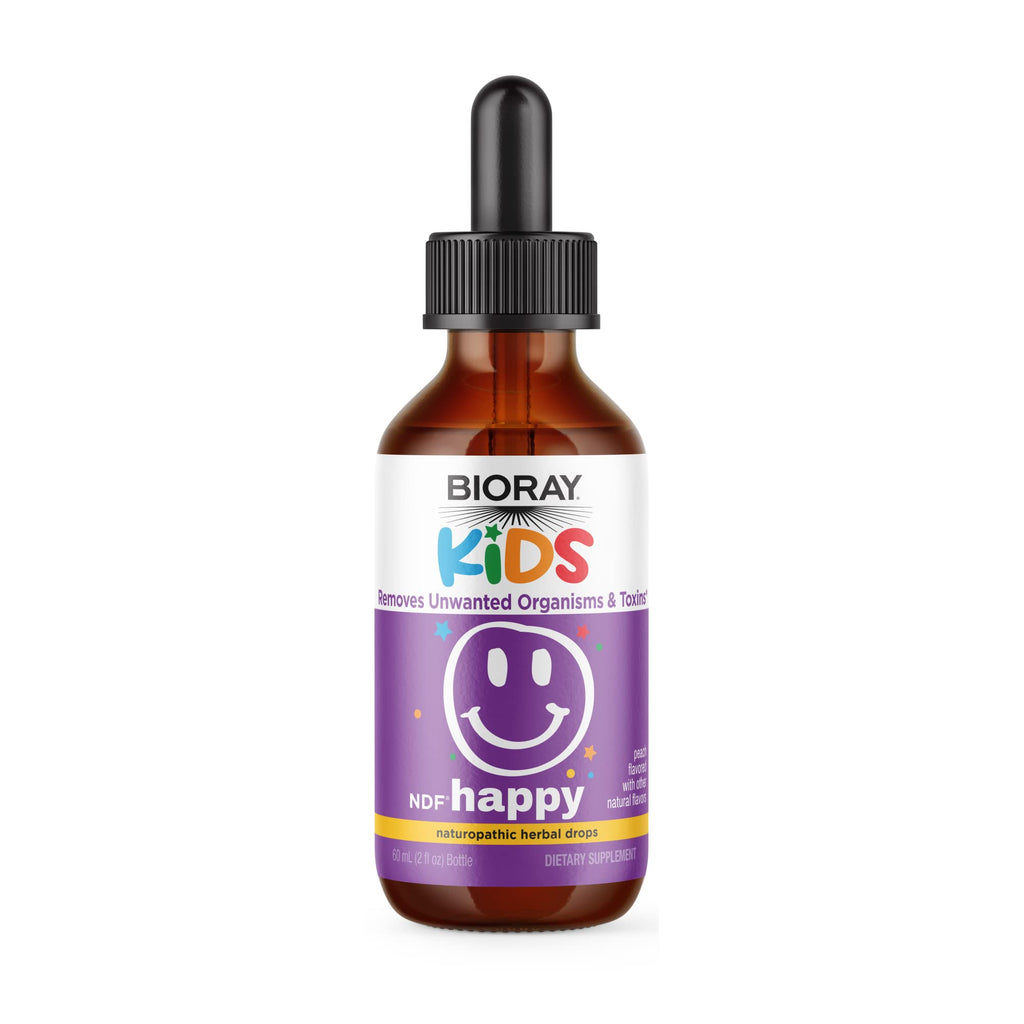 BIORAY Kids NDF Happy Peach - 2 fl oz | Supports Calm & Irritability