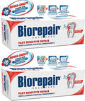 Biorepair Enamel Repair Toothpaste with microRepair – 2x75ml, Fluoride-Free