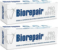 Biorepair Pro White Whitening Toothpaste with microRepair – 2x75ml (Italian Import)