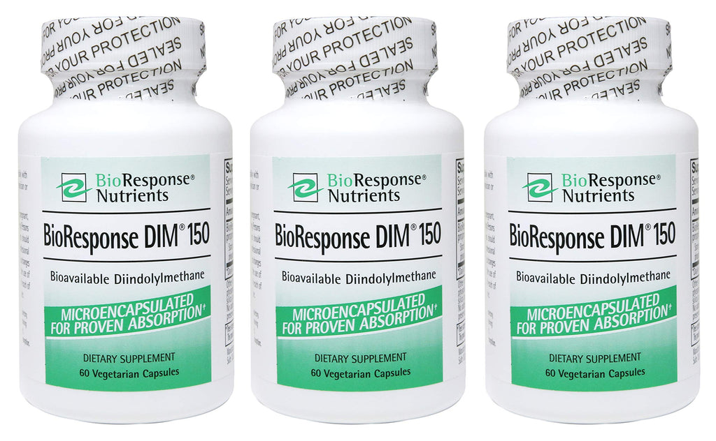 Bioresponse DIM 150 – 60 Vcs. (3 Pack) | 60 Count High-Potency DIM Supplement