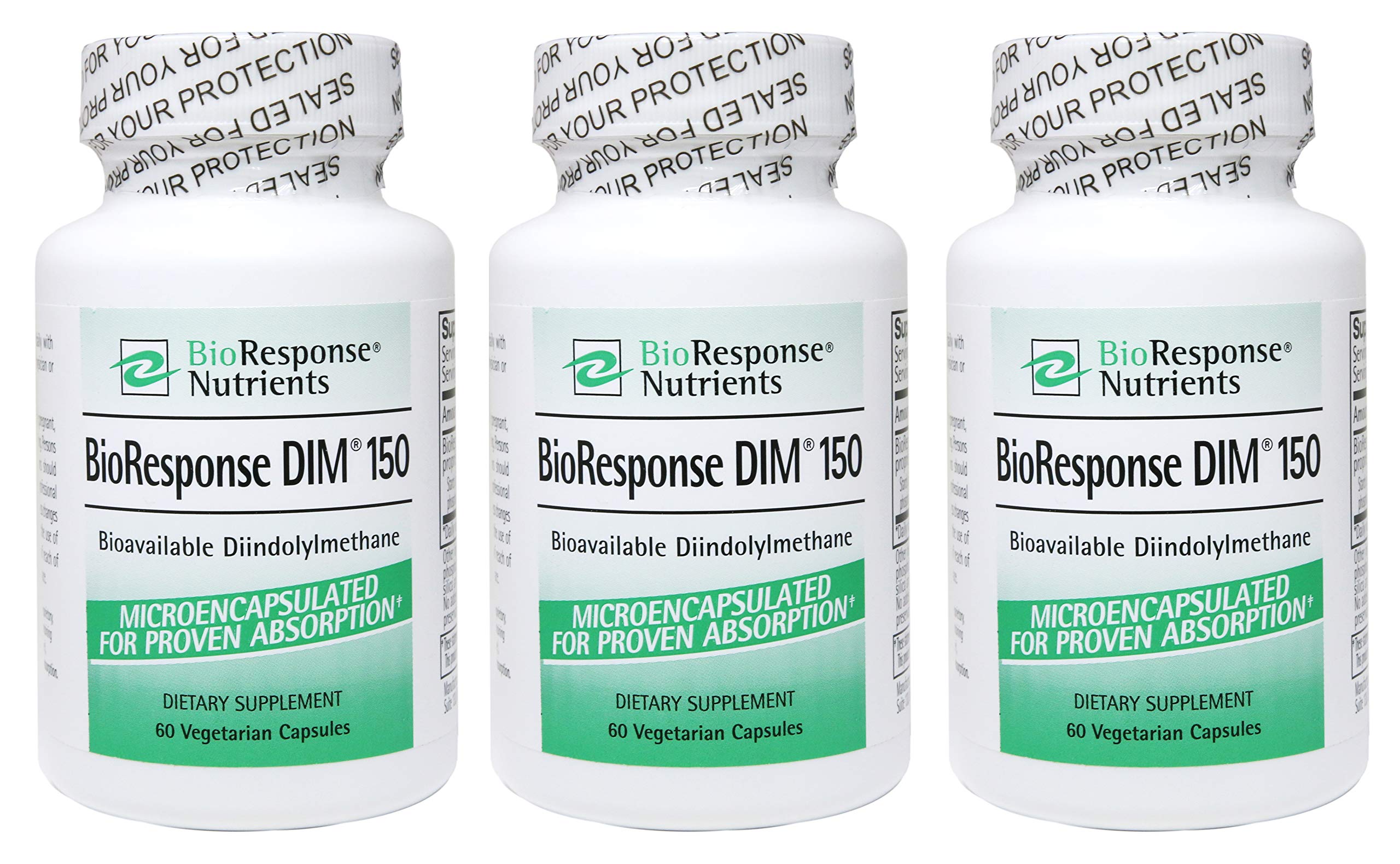 Bioresponse DIM 150 – 60 Vcs. (3 Pack) | 60 Count High-Potency DIM Supplement