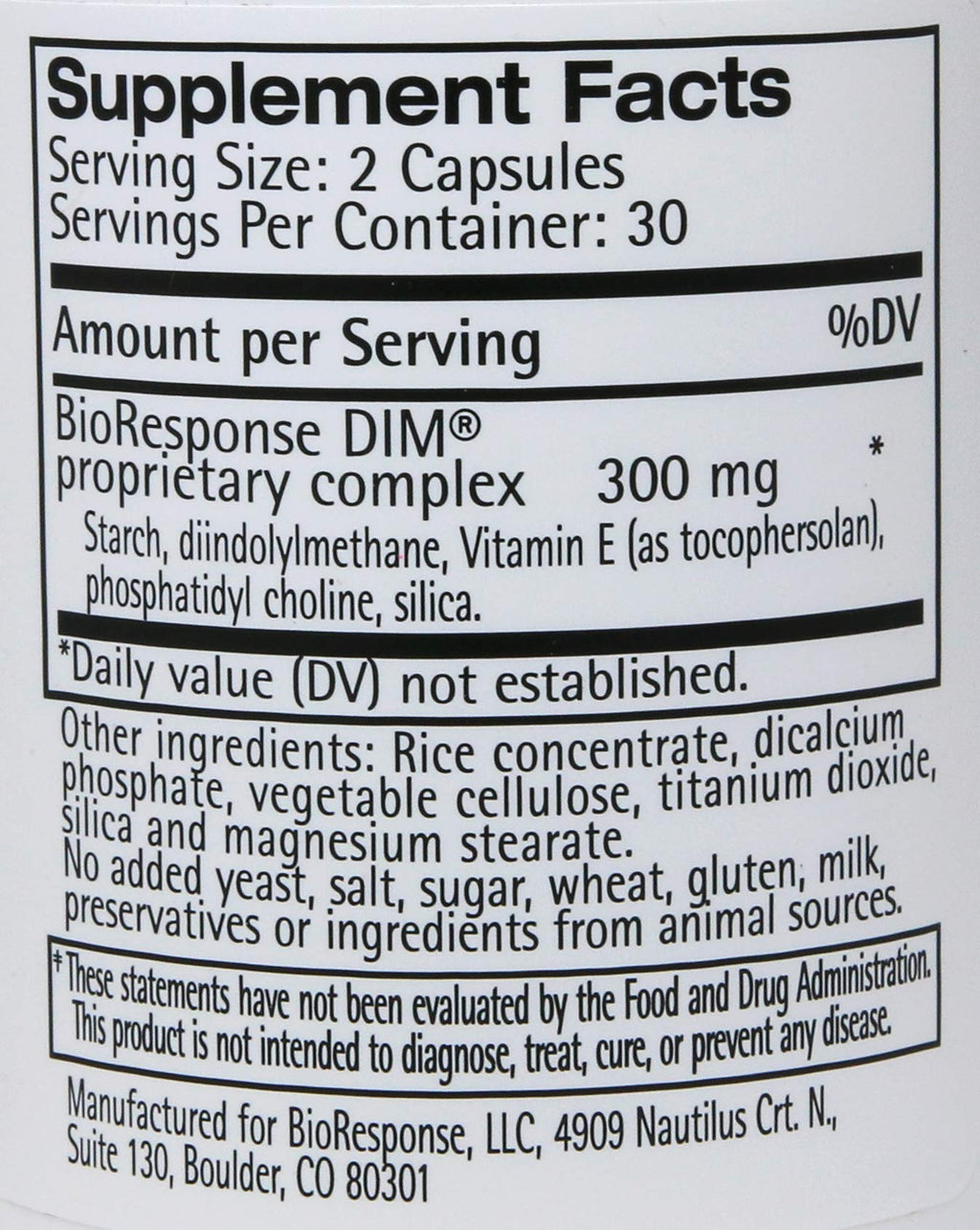 Bioresponse DIM 150 – 60 Vcs. (3 Pack) | 60 Count High-Potency DIM Supplement