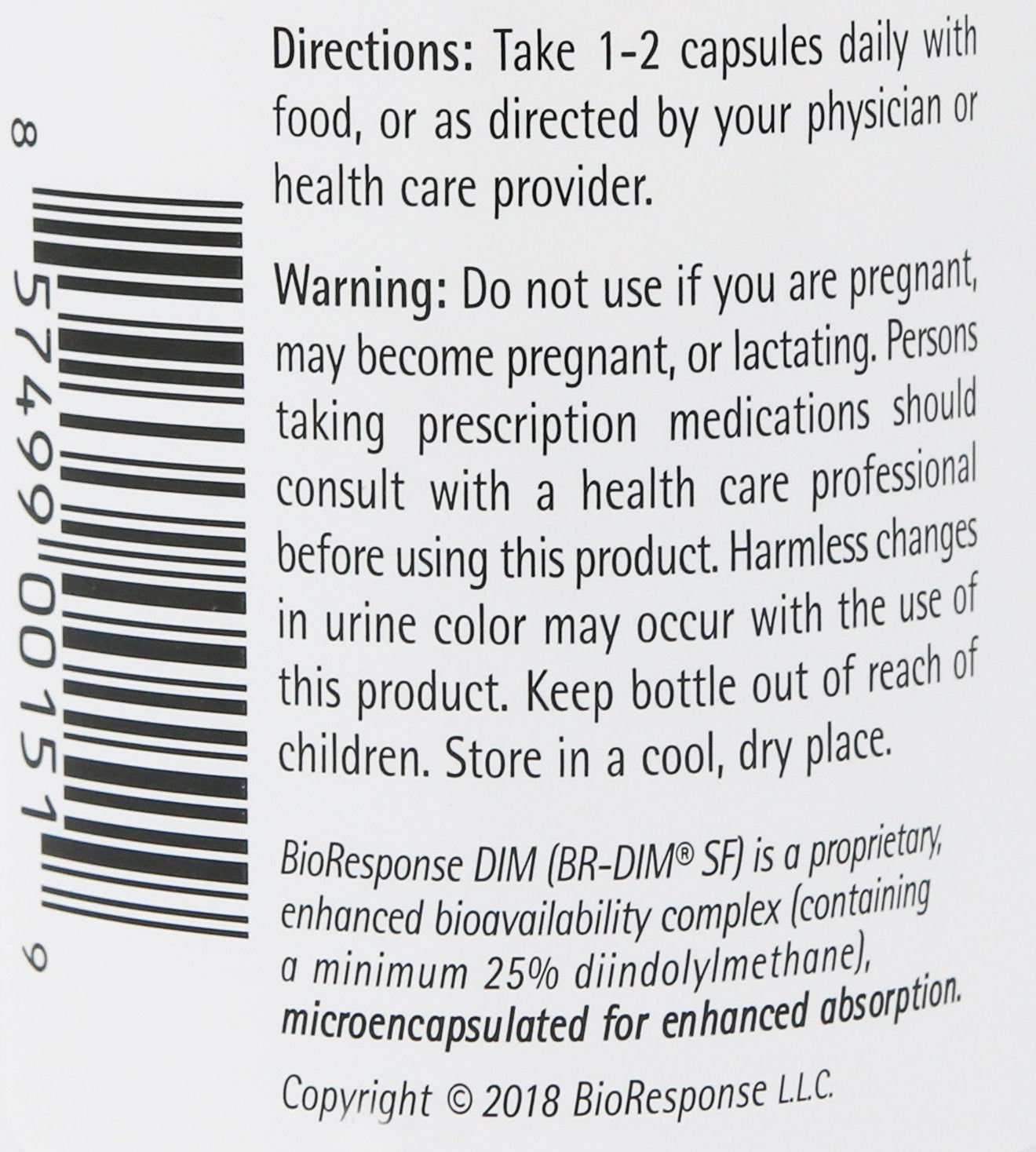 Bioresponse DIM 150 – 60 Vcs. (3 Pack) | 60 Count High-Potency DIM Supplement