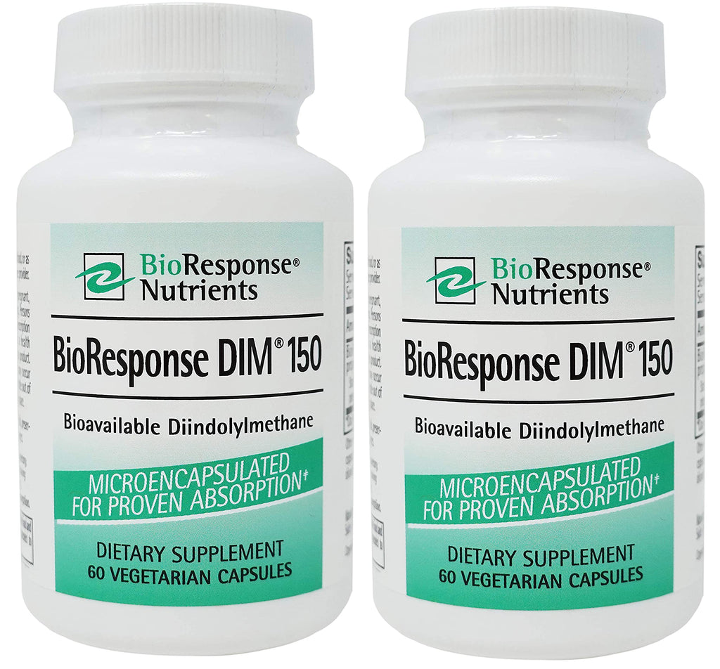 BioResponse DIM 150 60 Vcs (2 Pack) | Absorption-Enhanced BR-DIM