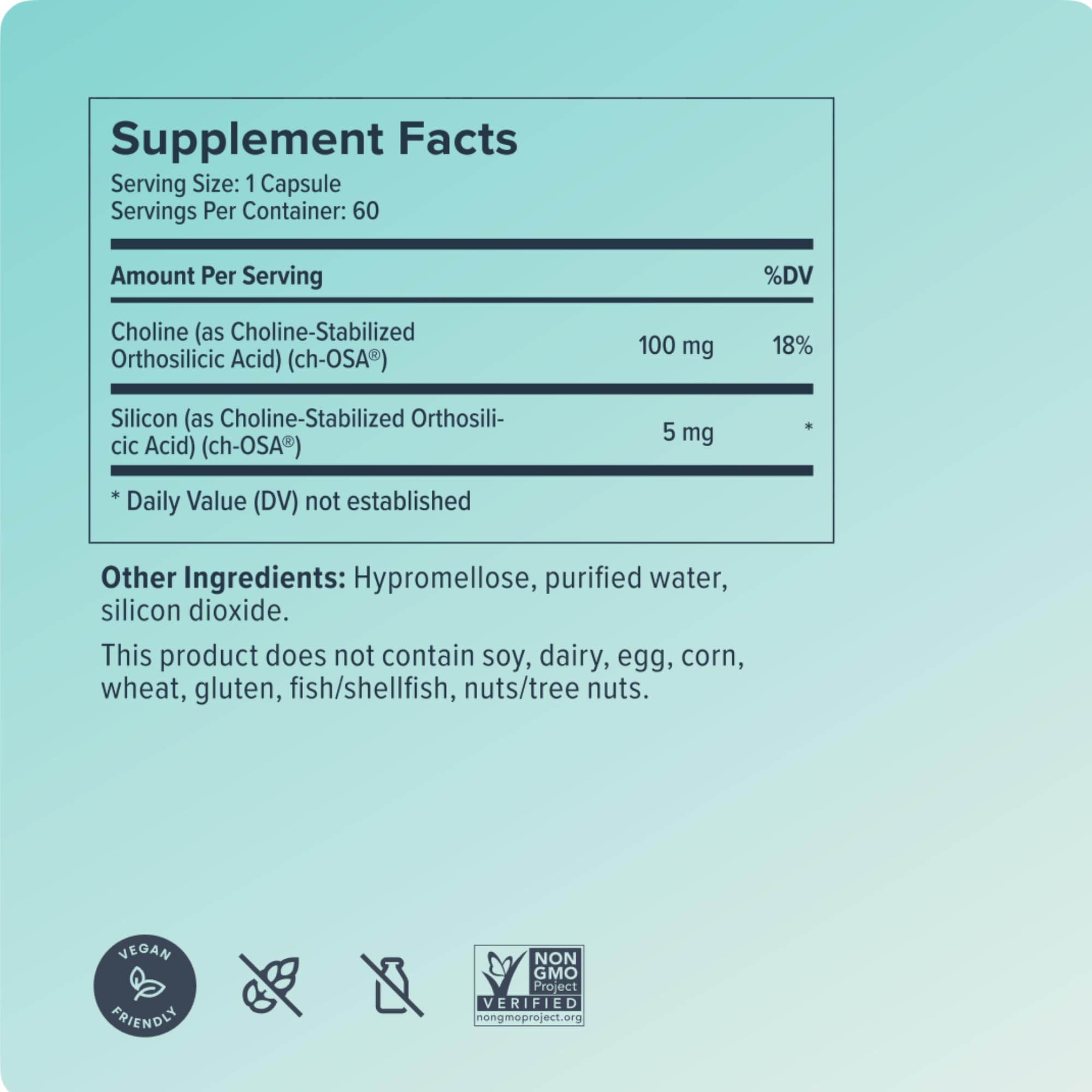 Biosil Collagen Booster Supplement - 60 Liquid Capsules, Pack of 2 - Patented ch-OSA Activator for Skin, Hair, Nails & Joints - Supports Natural Production - 60-Day Supply
