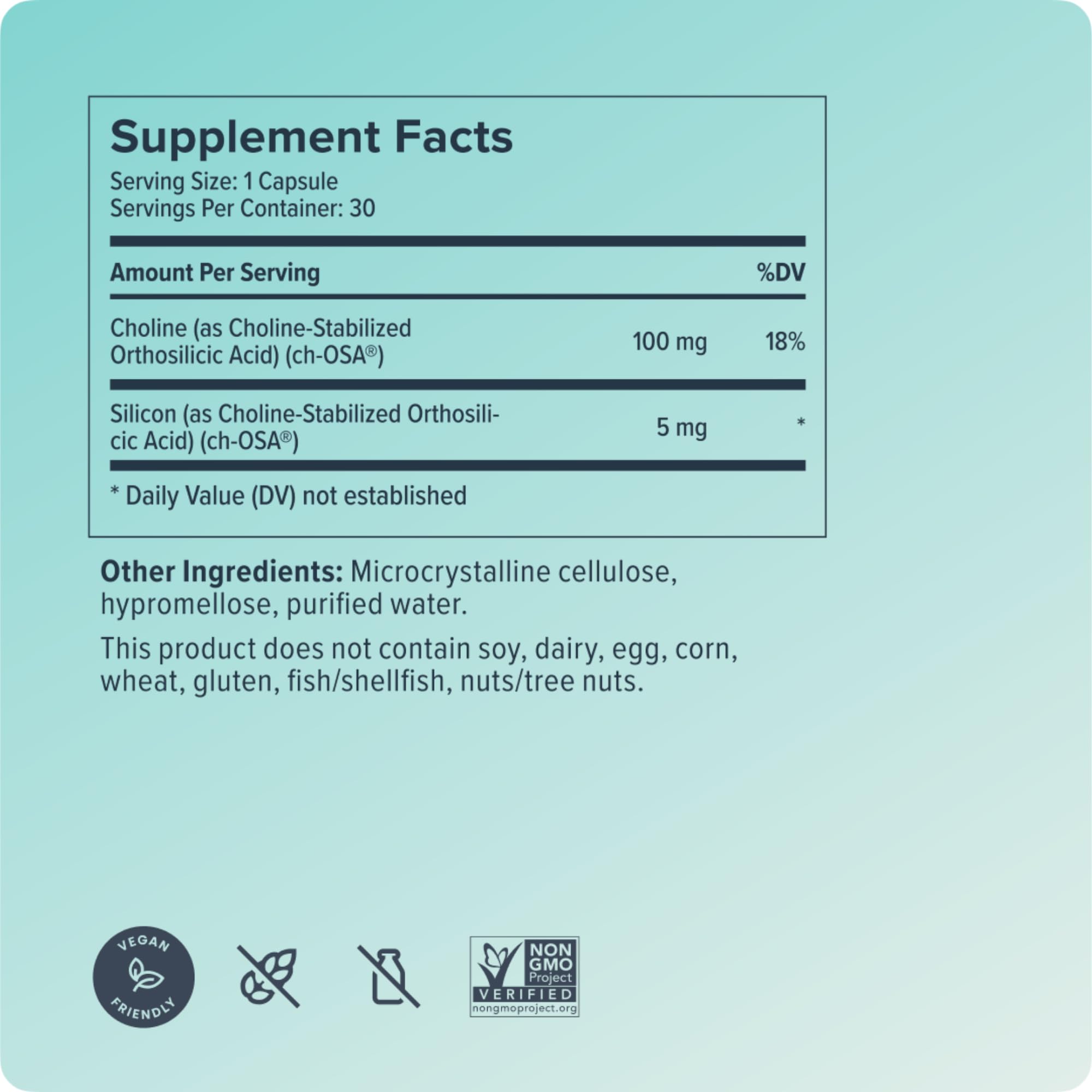 Biosil Collagen Booster Supplement – 2x 30-Count Capsules | Patented ch-OSA Activator for Skin, Hair & Nails