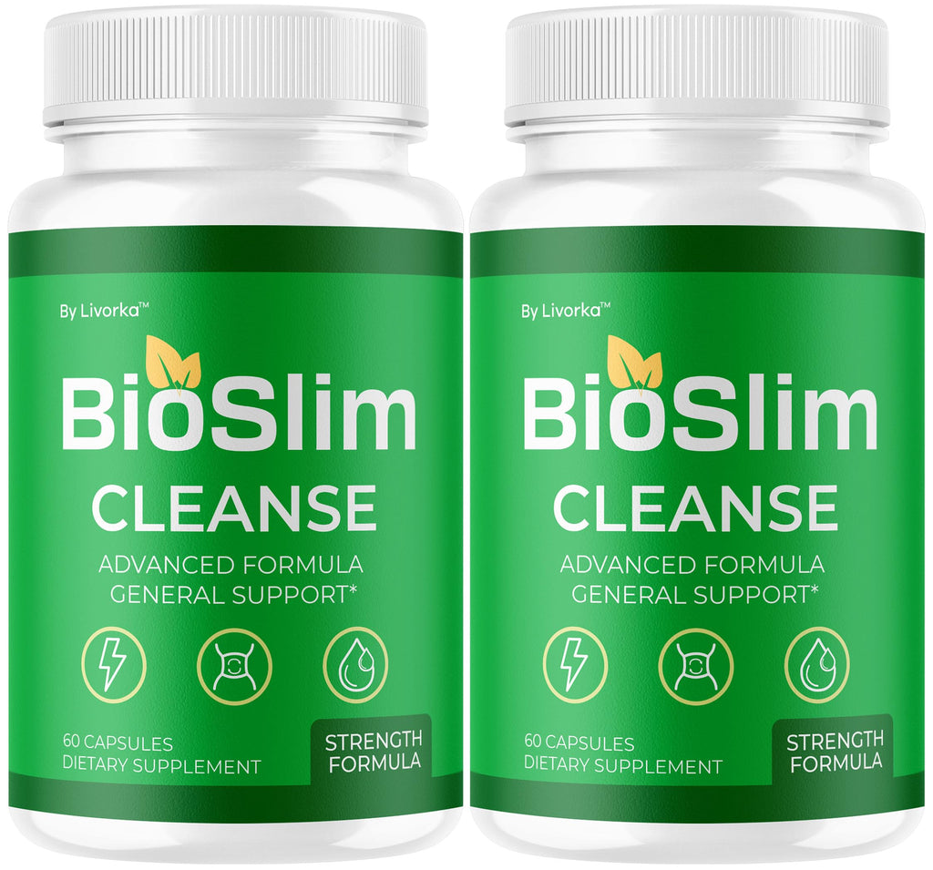 LIVORKA BioSlim Cleanse Capsules (2 Pack) Digestive Support & Wellness
