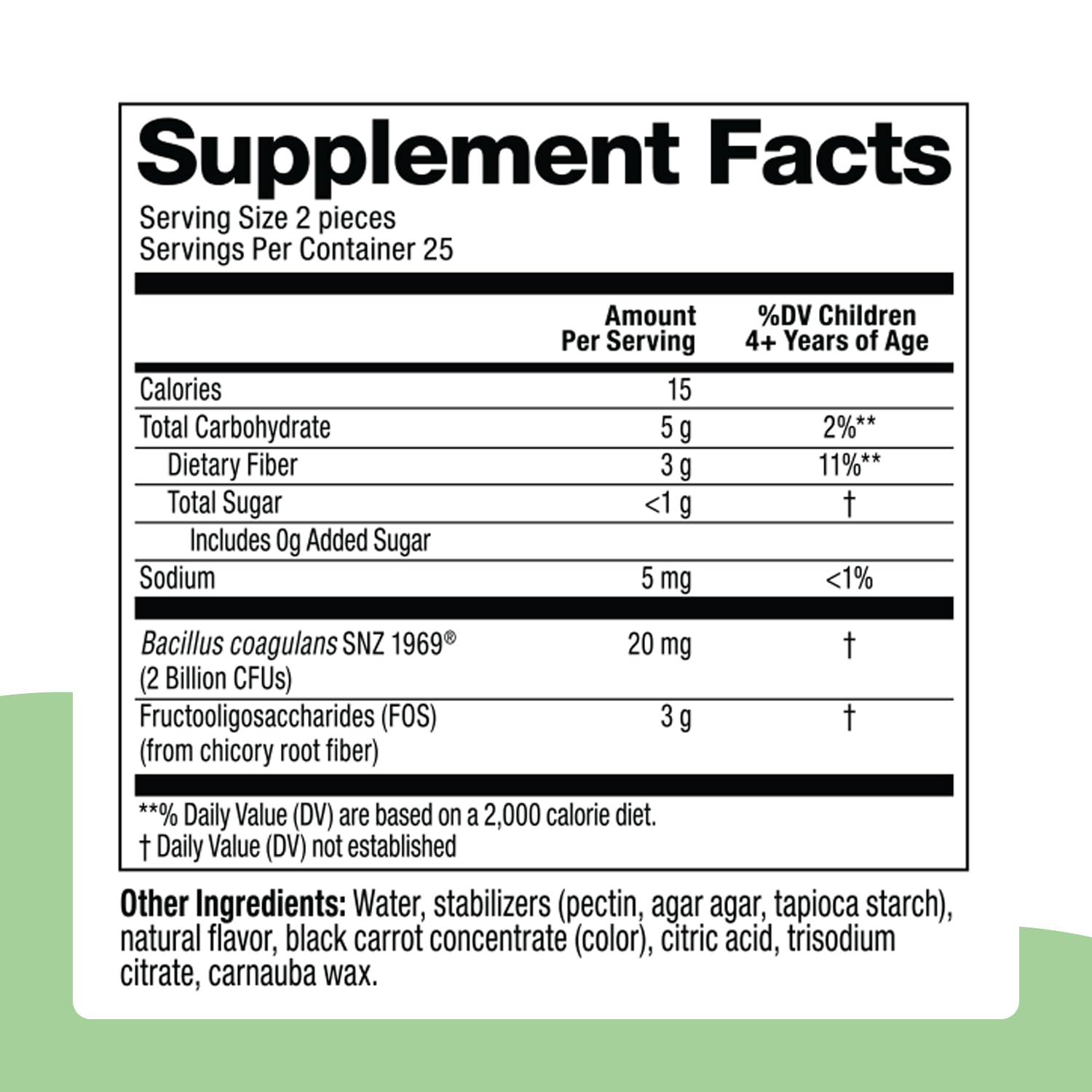 Biostime Kids Prebiotic & Probiotic Gummies (Ages 4+) | Probiotics for Kids | Includes 2 Billion CFU to Support Digestive Health| No added sugar Fruity Bites | Free from Top 9 Allergens |50 Count