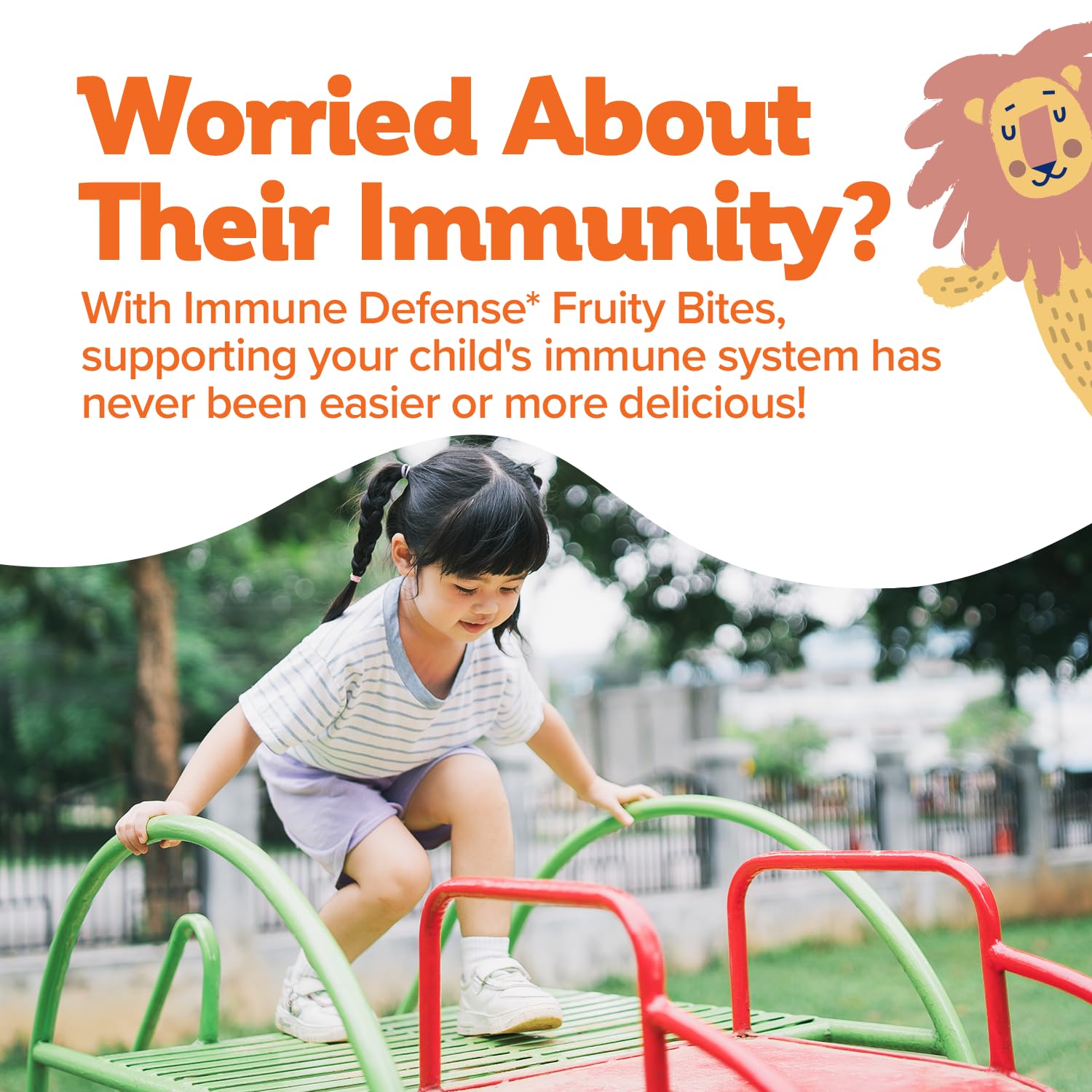 Biostime Kids Immune Support Gummies (Ages 4+) | D3, C, Zinc & Probiotics | No Added Sugar | 60 Count