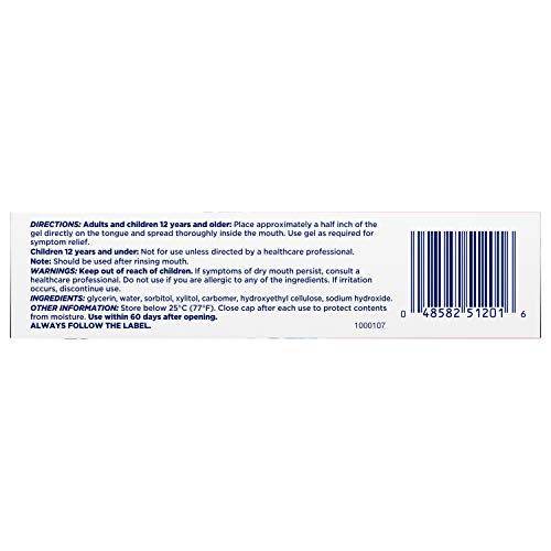 Biotene OralBalance Moisturizing Gel – Alcohol-Free Dry Mouth Gel 1.5 oz